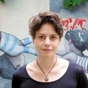 Julie Bulourde photographiée par un amateur.