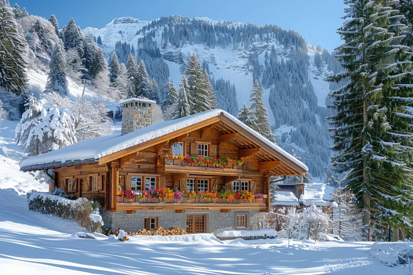 Un chalet à Gstaad : un huis clos théâtral au cœur des Alpes