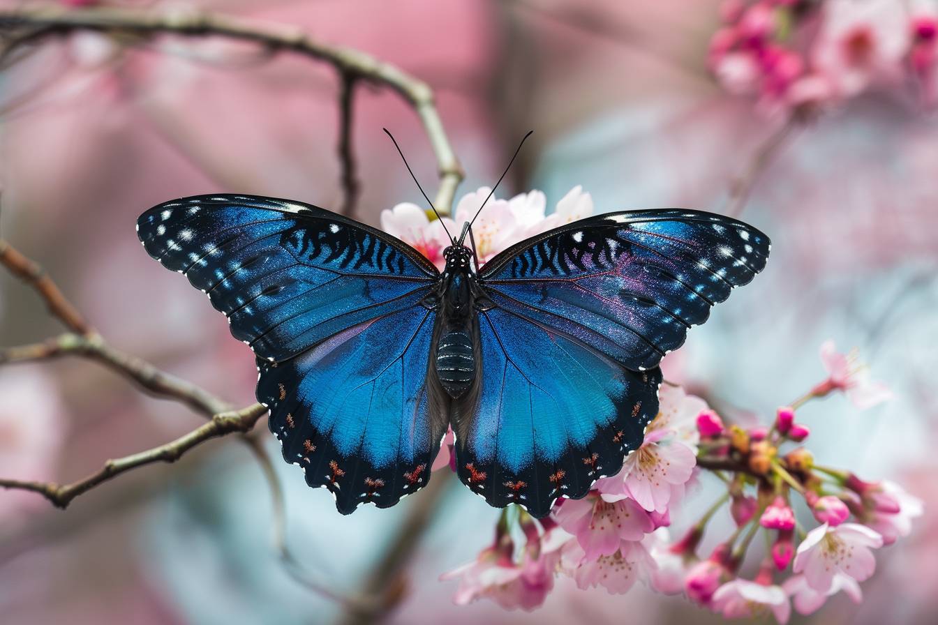 La légende de la papillon bleu : un récit oriental sur le destin et l’autonomie