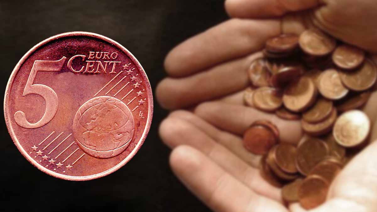 5 centimes 1999 piece rare