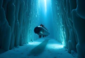 un monde caché sous l'antarctique