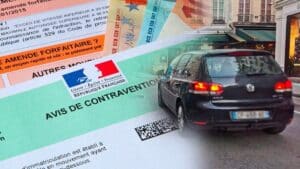 immobilisation du véhicule et 750€ d’amende à cause de cet oubli (courant) lors d’un contrôle routier