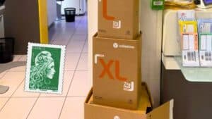 la poste colis et timbres