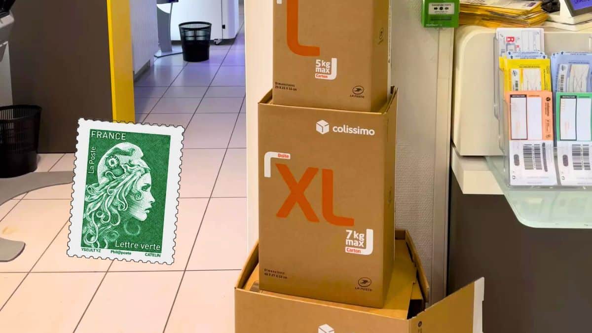la poste colis et timbres