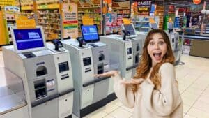 les caisses automatiques c’est terminé auchan, leclerc… les enseignes de supermarchés alertent les clients