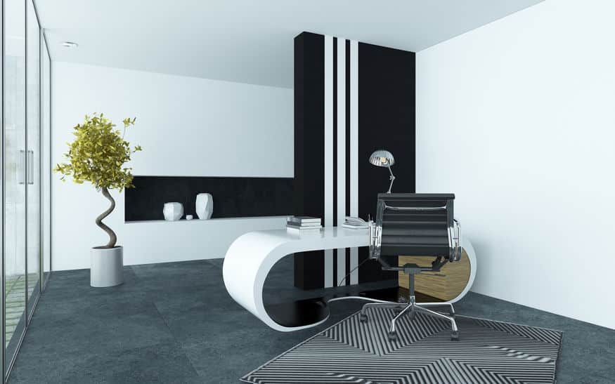 modern elegant office interior
